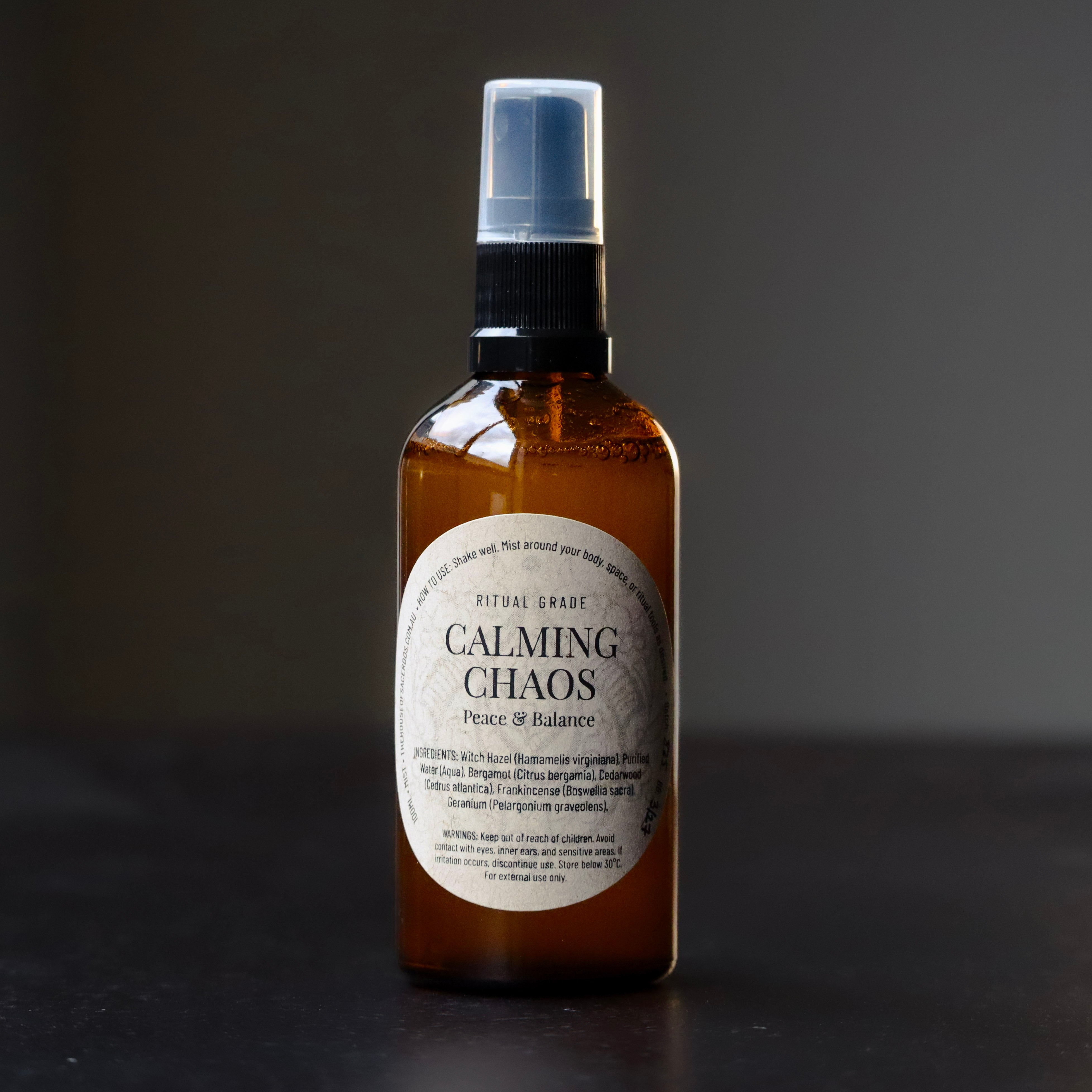 Calming Chaos Mist – Peace & Balance (100ml) | THE HOUSE OF SACERDOS